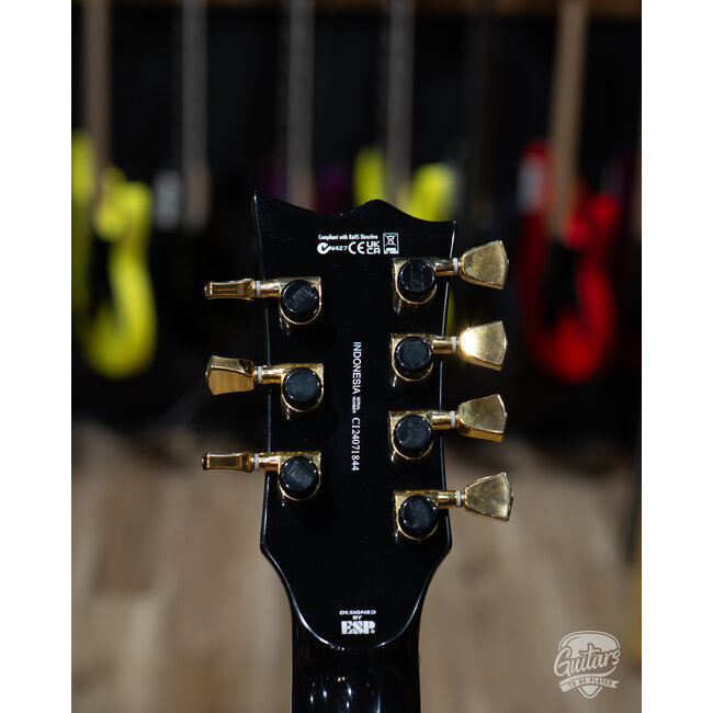 2024 ESP LTD EC-1007 Baritone Evertune Guitar w/ Case – Black