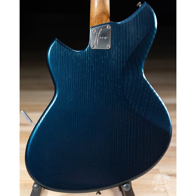 Novo Custom Serus J Fralin P-90 Guitar w/ Stainless Frets – Lake Como Blue