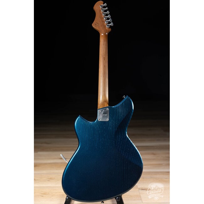 Novo Custom Serus J Fralin P-90 Guitar w/ Stainless Frets – Lake Como Blue