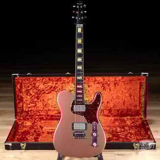 Shabat Guitars Shabat Lion Special Mahogany Neck/Body Guitar w/ Stainless Frets – Burgundy Mist