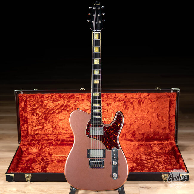 Shabat Lion Special Mahogany Neck/Body Guitar w/ Stainless Frets – Burgundy Mist