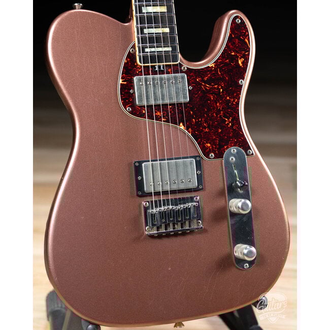 Shabat Lion Special Mahogany Neck/Body Guitar w/ Stainless Frets – Burgundy Mist