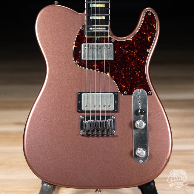 Shabat Lion Special Mahogany Neck/Body Guitar w/ Stainless Frets – Burgundy Mist