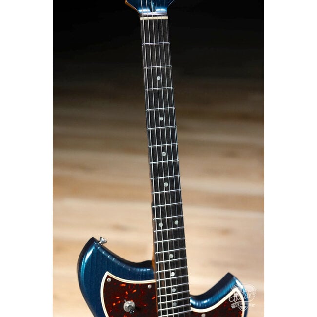 Novo Custom Serus J Fralin P-90 Guitar w/ Stainless Frets – Lake Como Blue