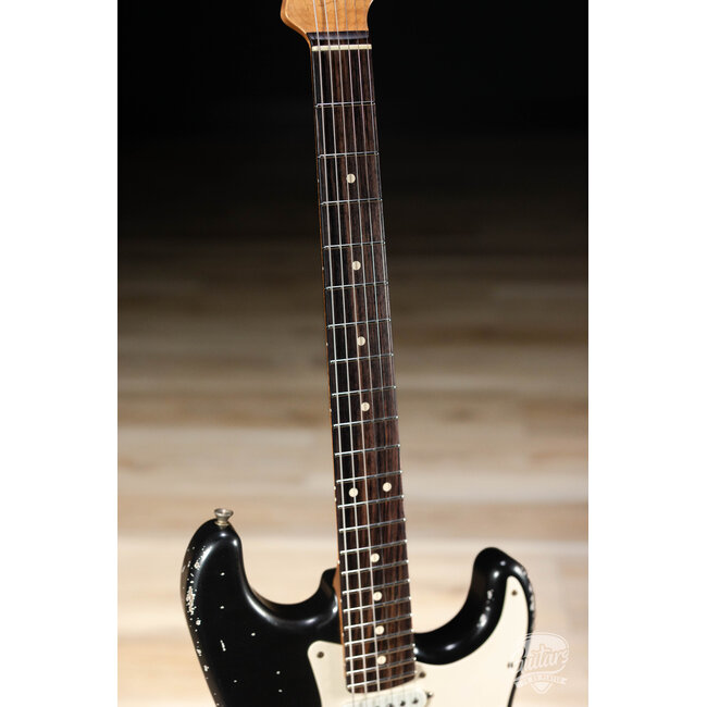 Xotic XSC-2 Alder HSS S-Style w/ Flame Maple & Rosewood – Black