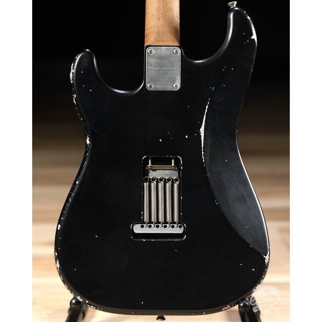 Xotic XSC-2 Alder HSS S-Style w/ Flame Maple & Rosewood – Black