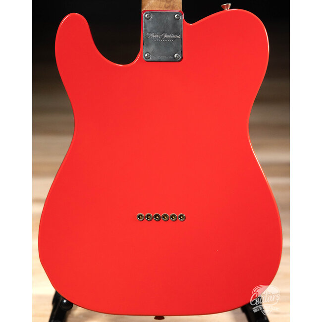 Xotic XTC-TL Swamp Ash Thinline T-Style w/ Roasted Flame Maple Neck – Fiesta Red