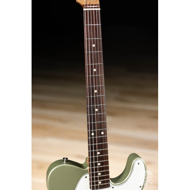 Xotic XTC-1 Alder T-Style w/ Roasted Flame Maple Neck & Rosewood – Lime Gold