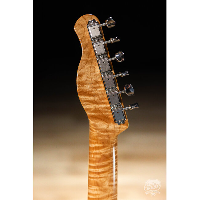 Xotic XTC-1 Alder T-Style w/ Roasted Flame Maple Neck & Rosewood – Lime Gold