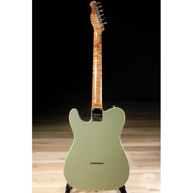 Xotic XTC-1 Alder T-Style w/ Roasted Flame Maple Neck & Rosewood – Lime Gold