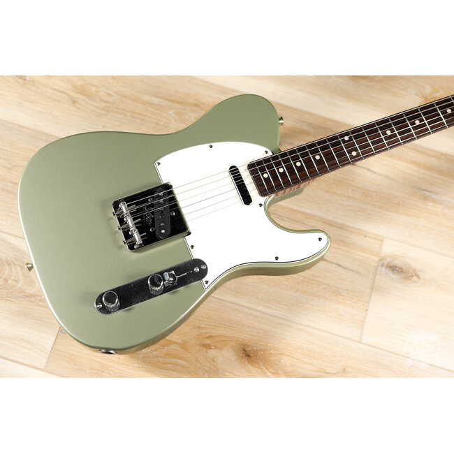 Xotic XTC-1 Alder T-Style w/ Roasted Flame Maple Neck & Rosewood – Lime Gold