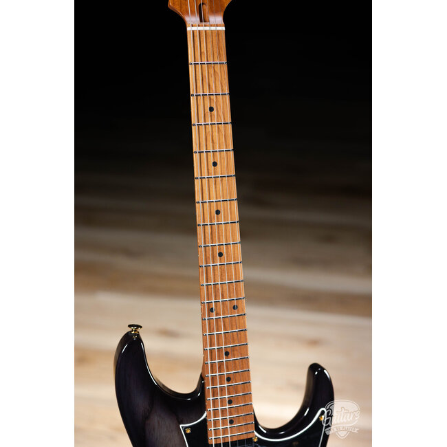 Ibanez AZ2204AG Prestige HSS Guitar w/Case - Transparent Gray Burst