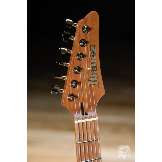 Ibanez AZ Prestige 6str Electric Guitar w/Case - Transparent Gray Burst