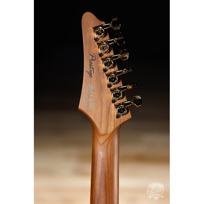 Ibanez AZ Prestige 6str Electric Guitar w/Case - Transparent Gray Burst