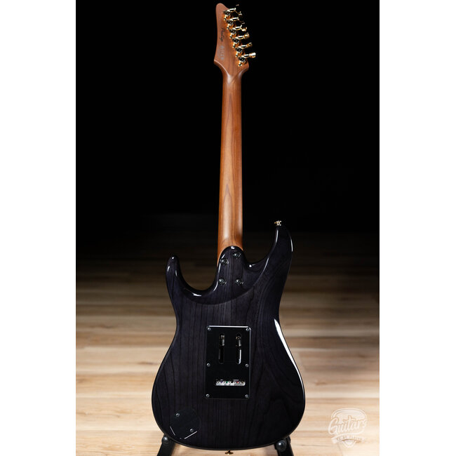 Ibanez AZ Prestige 6str Electric Guitar w/Case - Transparent Gray Burst