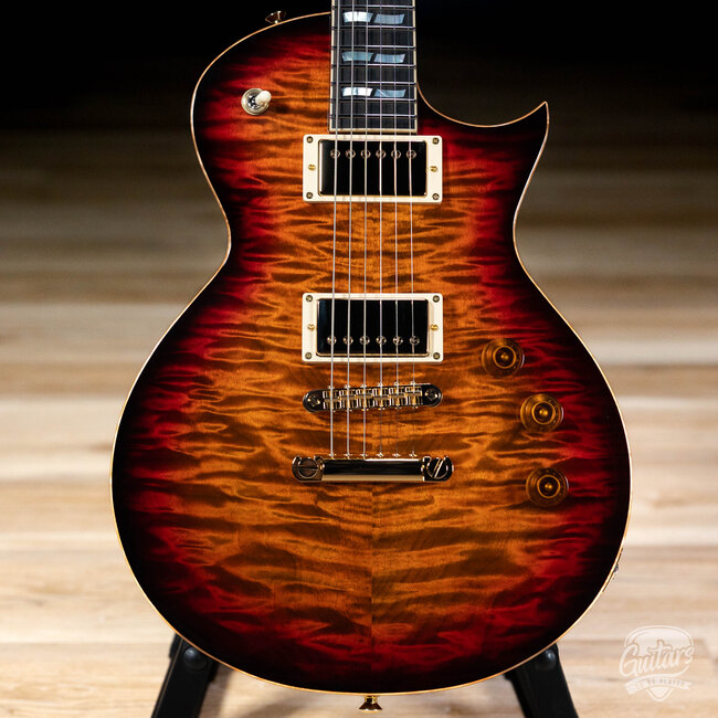 ESP USA Eclipse Full Thickness w/ Seymour Duncans – Tiger Eye Sunburst