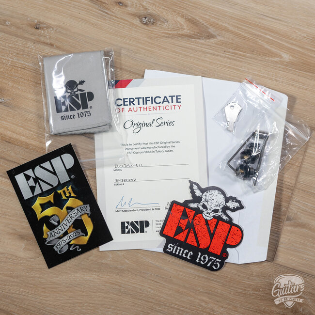 ESP Eclipse Custom EMG Electric Guitar w/ Case – Andromeda II