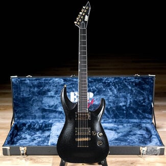 ESP Guitars ESP USA Horizon II Seymour Duncan Guitar w/ Case – Sapphire Black Metallic