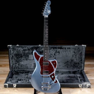 Veritas Guitars Veritas Riverton Bigsby Guitar w/ Bearcats & Ebony Fretboard – Gray