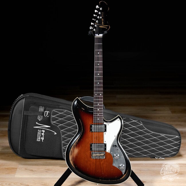 Novo Custom Serus TC Tempered Pine Guitar w/ Fralin Pure PAF’s – Firebird Burst