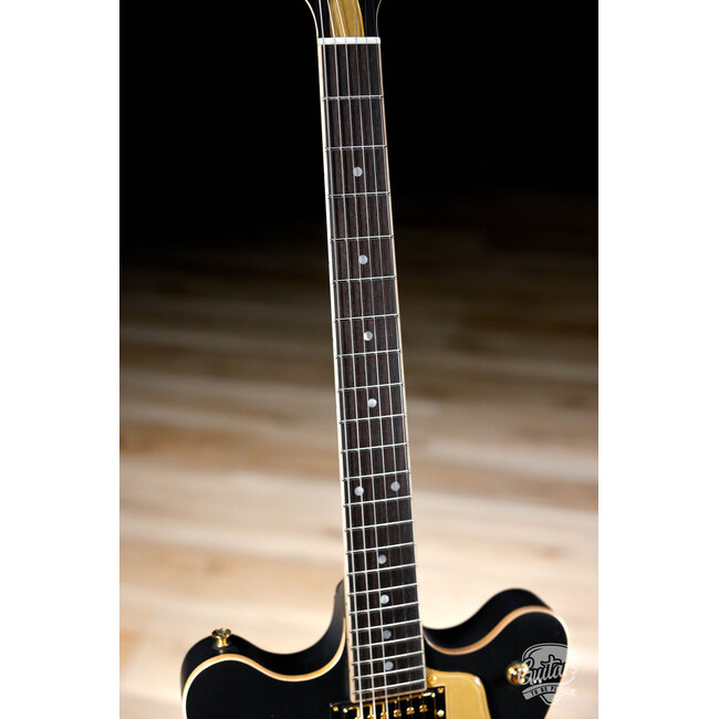 Veritas 503 FiveOThree Semi-Hollow Guitar w/ Bigsby – Black Hard Satin