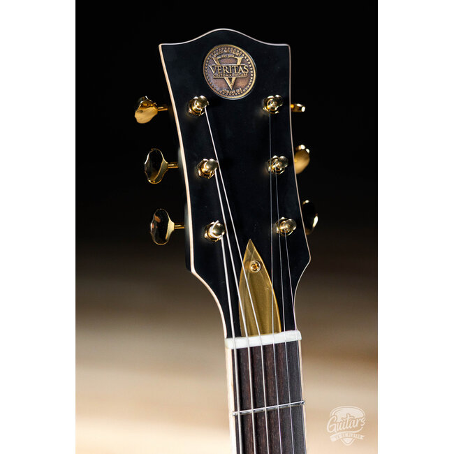 Veritas 503 FiveOThree Semi-Hollow Guitar w/ Bigsby – Black Hard Satin