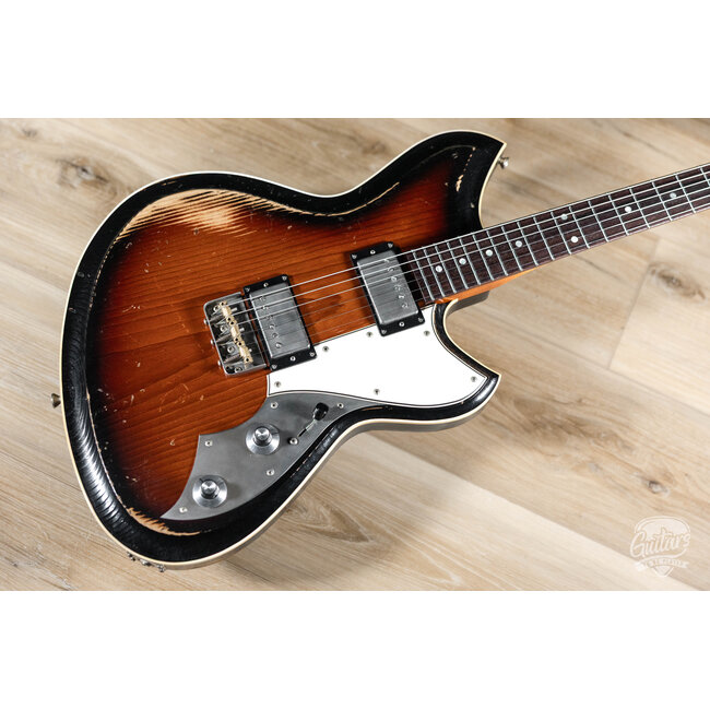 Novo Custom Serus TC Tempered Pine Guitar w/ Fralin Pure PAF’s – Firebird Burst