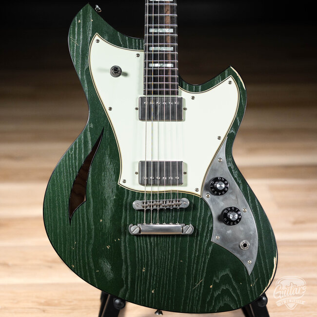 Novo Custom Miris H2 w/ Fralin Pure PAF's, Ebony & 24.75" Scale – Cadillac Green