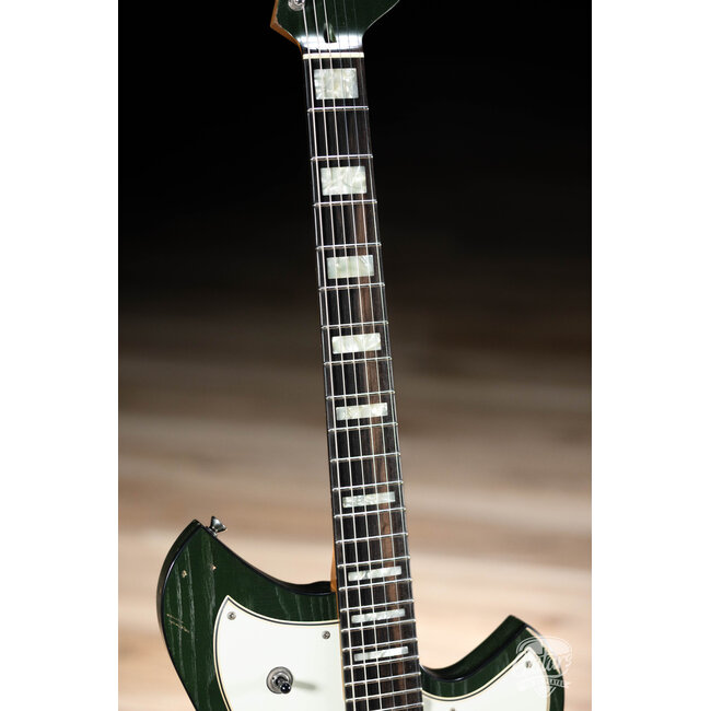 Novo Custom Miris H2 w/ Fralin Pure PAF's, Ebony & 24.75" Scale – Cadillac Green