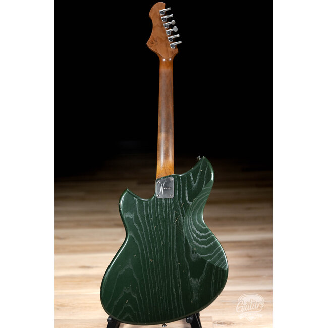Novo Custom Miris H2 Semi-Hollow w/ Fralin Pure PAF's & Ebony – Cadillac Green