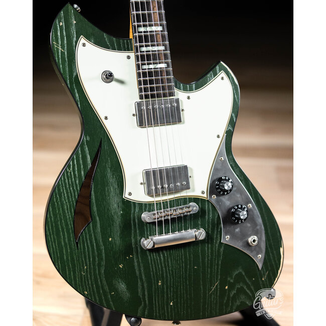 Novo Custom Miris H2 w/ Fralin Pure PAF's, Ebony & 24.75" Scale – Cadillac Green