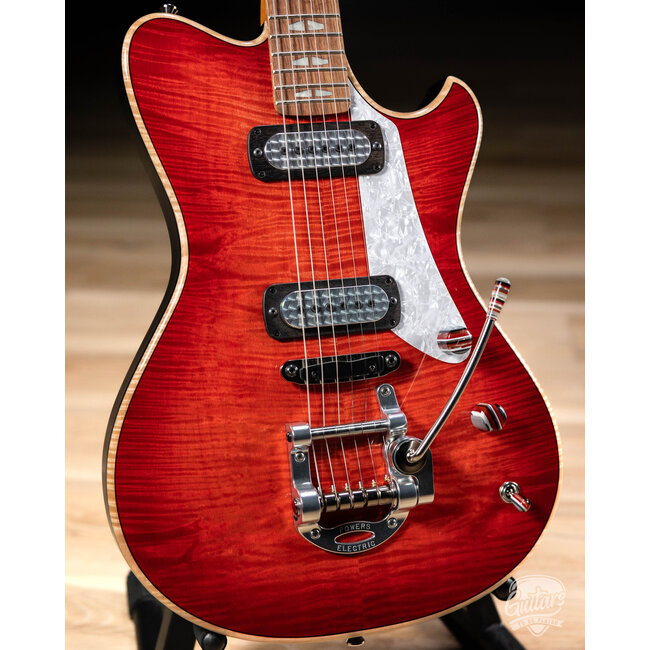 Powers Electric A-Type Select Maple Full Faraday CamTail – Cosmo Red