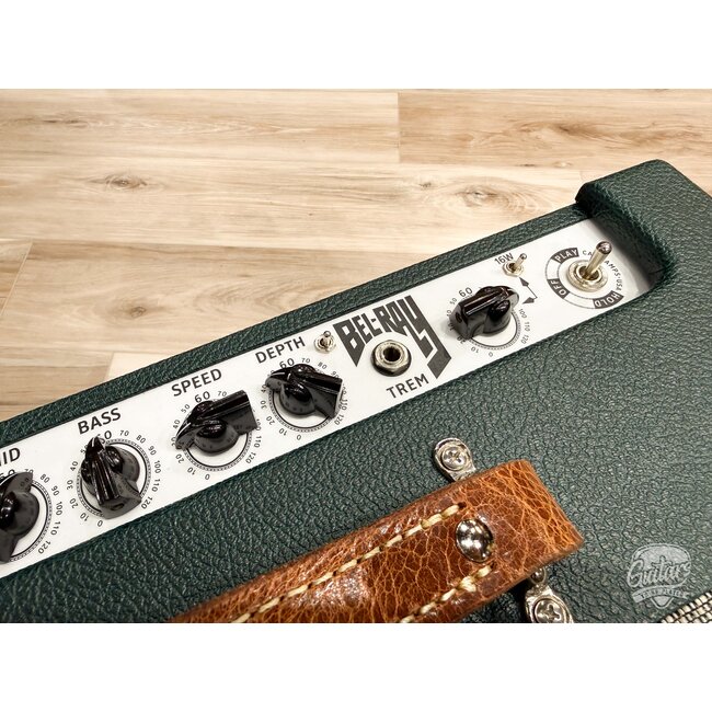 Carr Amps Bel-Ray 16W 1x12” Combo – Green w/ Tan Handle