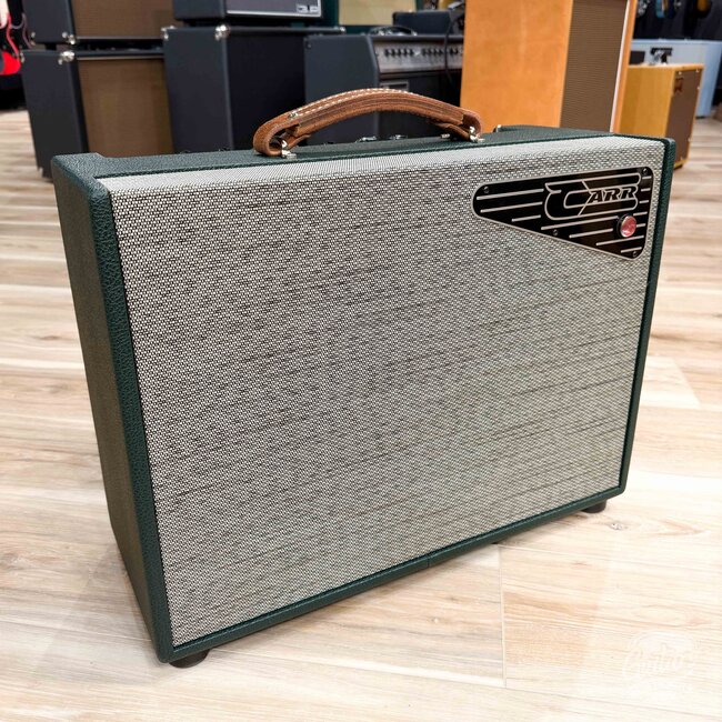 Carr Amps Bel-Ray 16W 1x12” Combo – Green w/ Tan Handle