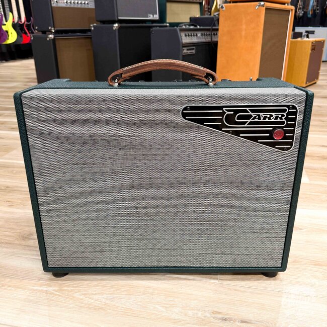 Carr Amps Bel-Ray 16W 1x12” Combo – Green w/ Tan Handle