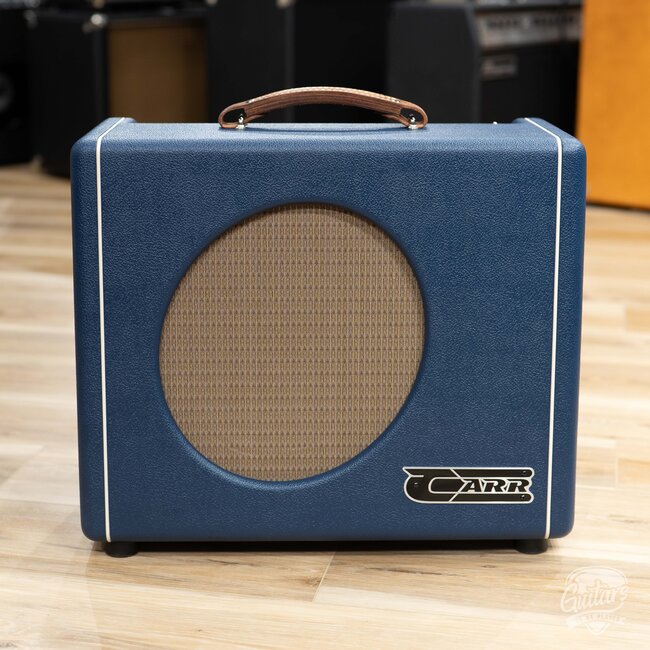 Carr Amps Mercury V 16W 1x12” Combo – Navy Blue w/ Tan Handle