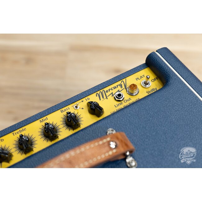 Carr Amps Mercury V 16W 1x12” Combo – Navy Blue w/ Tan Handle