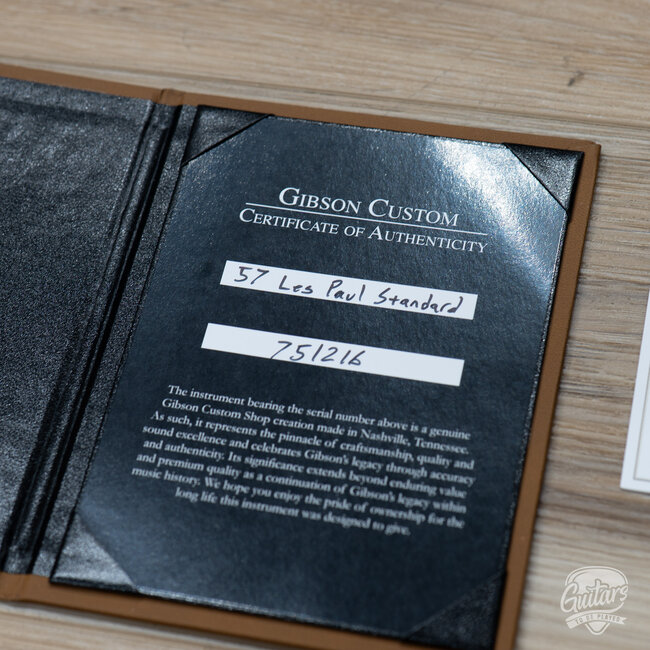 2025 Gibson Custom 1957 Les Paul Standard R7 Reissue – Goldtop