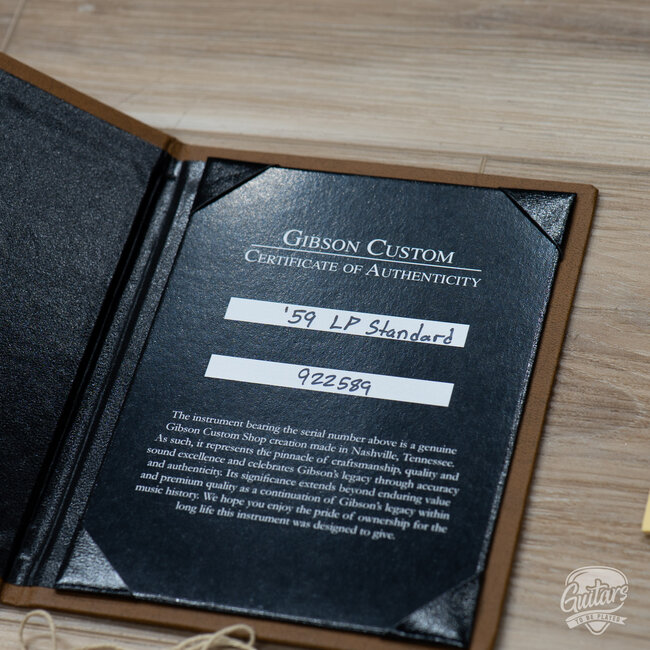 2022 Gibson Custom 1959 Les Paul Standard R9 Reissue – Believer Burst