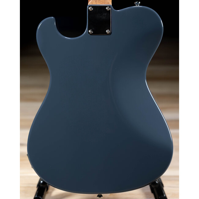 Veritas Portlander Bigsby w/ BearCats, Roasted Maple & RW Neck – Land Rover Blue