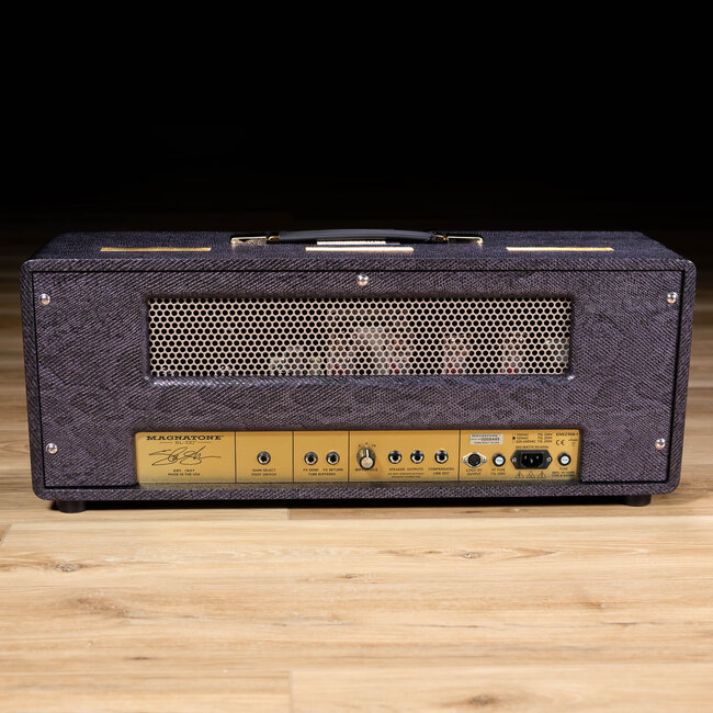 Magnatone SL-100 Slash Signature 100W  Tube Amp Head – Purple Python