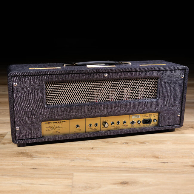 Magnatone SL-100 Slash Signature 100W  Tube Amp Head – Purple Python