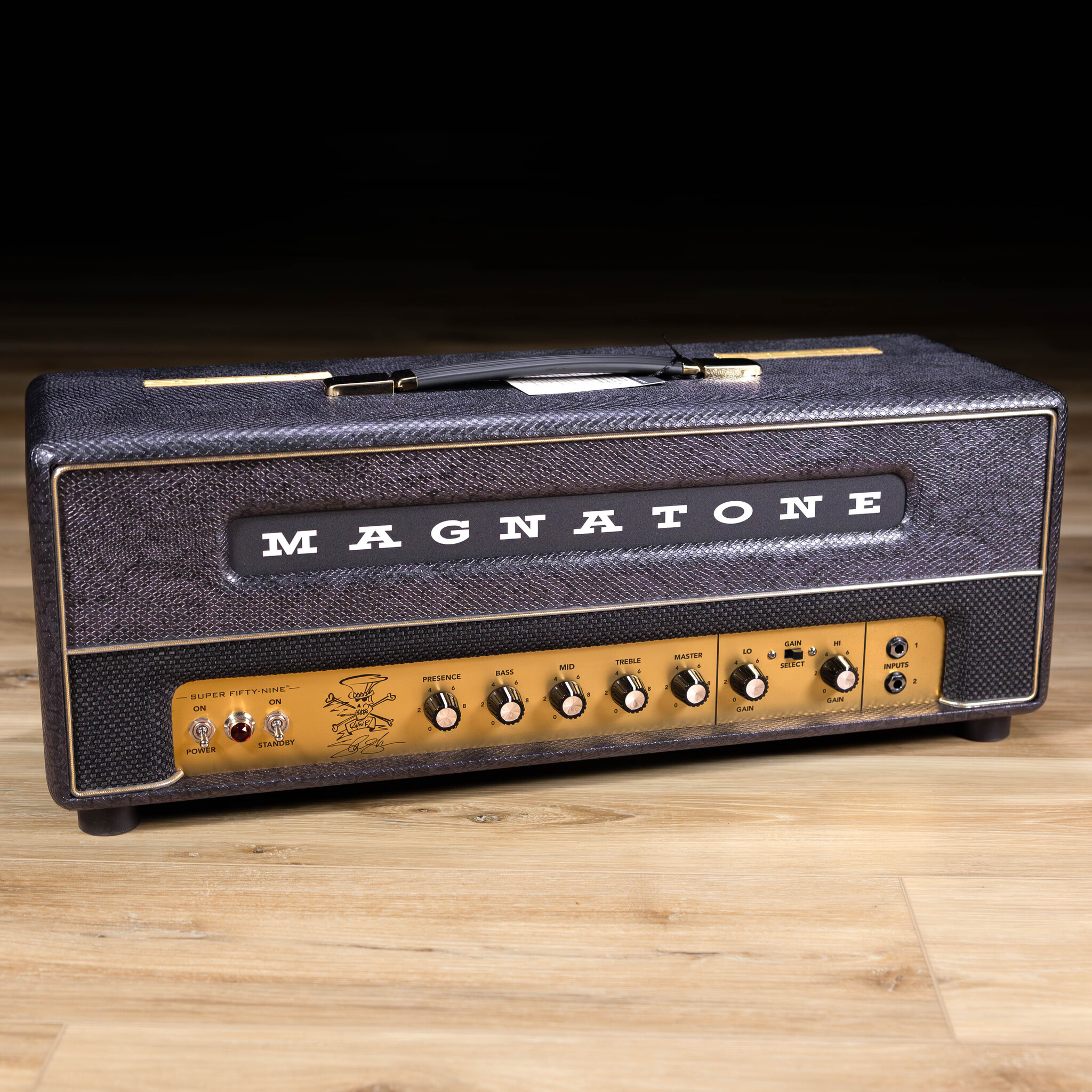 コリンシアン・エリート・マラドーナ Magnatone Super Fifty-Nine M-80 45-Watt Amp Head – Slash Purple