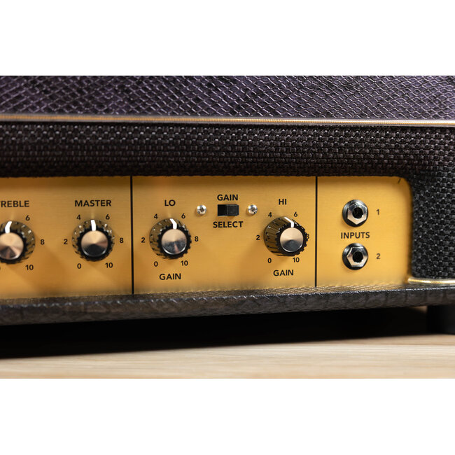 Magnatone Super Fifty-Nine M-80 45-Watt Tube Amp Head – Slash Purple Python