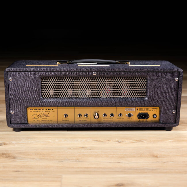 Magnatone Super Fifty-Nine M-80 45-Watt Tube Amp Head – Slash Purple Python