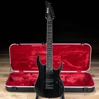 Ibanez Guitars Ibanez RGR762AHBF Prestige 7str Electric Guitar w/Case - Weathered Black