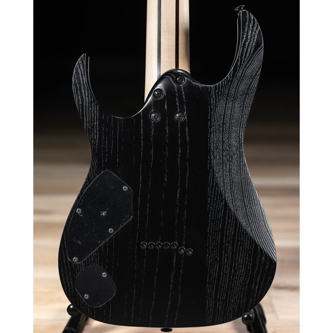 Ibanez RGR762AHBF Prestige 7-String Guitar w/ Case – Weathered Black
