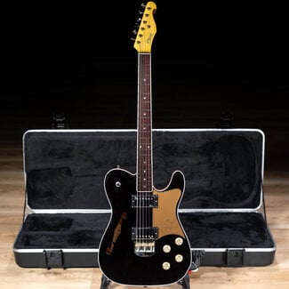 Elliott Guitars Elliott Raven Standard Spruce Top Semi-Hollow Guitar – Ruby Red Slipper