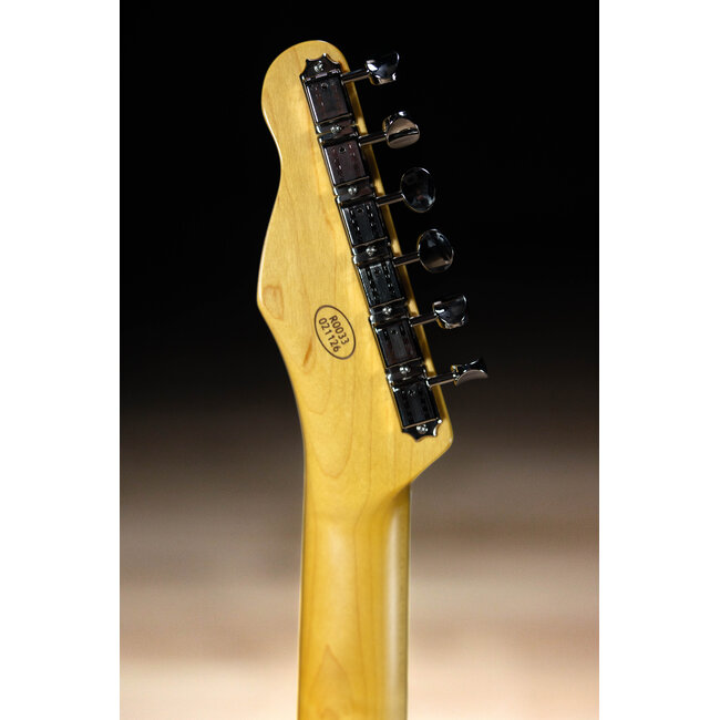 Elliott Raven Standard Spruce Top Semi-Hollow Guitar – Ruby Red Slipper