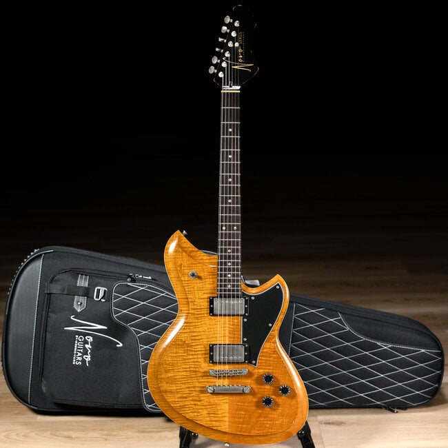 Novo Dealer Limited Chambered Serus H2 Guitar – Amber
